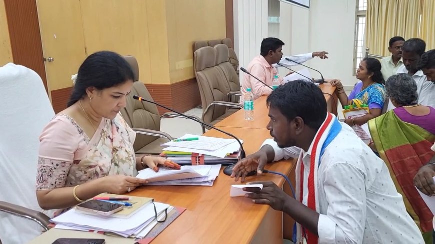 நீர் வழிப் பாதையை ஆக்கிரமிப்பு : குற்றவியல் நடவடிக்கை எடுக்க மாவட்ட ஆட்சியரிடம் மனு - புரட்சி பாரதம் எஸ்வந்த் ராவ் !!!